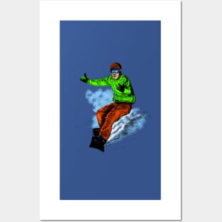 Snowboarding Posters and Art